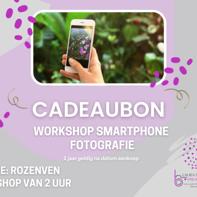 CADEAUBON Workshop Smartphonefotografie [UITVERKOCHT]